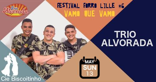 Bal forro dimanche: Trio Alvorada + DJ Jam